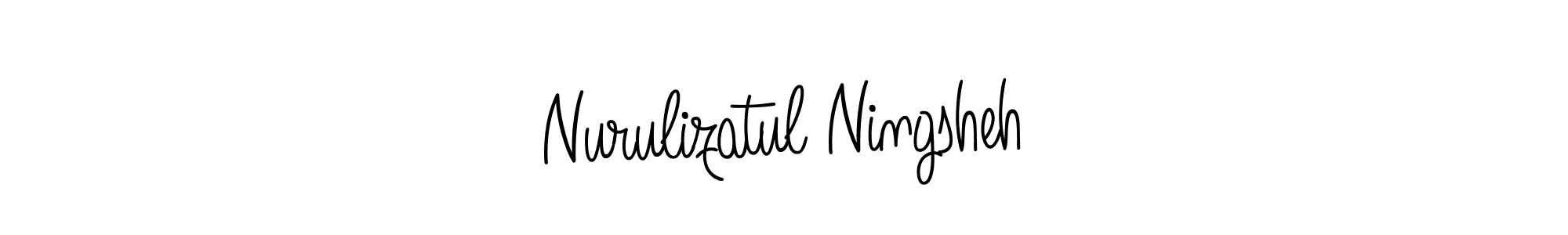 Once you've used our free online signature maker to create your best signature Angelique-Rose-font-FFP style, it's time to enjoy all of the benefits that Nurulizatul Ningsheh name signing documents. Nurulizatul Ningsheh signature style 5 images and pictures png