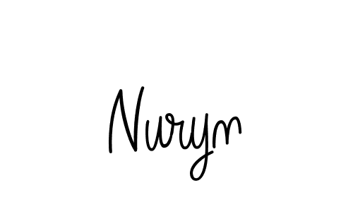 Here are the top 10 professional signature styles for the name Nuryn. These are the best autograph styles you can use for your name. Nuryn signature style 5 images and pictures png
