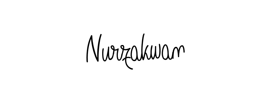 The best way (Angelique-Rose-font-FFP) to make a short signature is to pick only two or three words in your name. The name Nurzakwan include a total of six letters. For converting this name. Nurzakwan signature style 5 images and pictures png