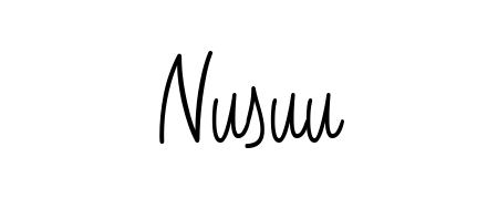 Here are the top professional signature styles for the name Nusuu. These are the best autograph styles you can use for your name. Nusuu signature style 5 images and pictures png