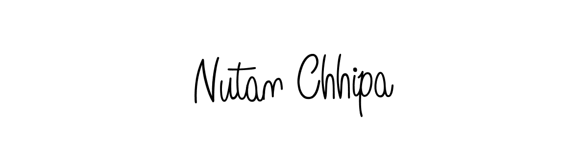 How to Draw Nutan Chhipa signature style? Angelique-Rose-font-FFP is a latest design signature styles for name Nutan Chhipa. Nutan Chhipa signature style 5 images and pictures png