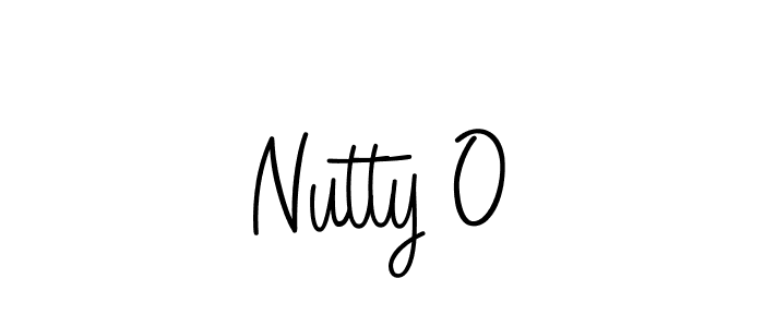 The best way (Angelique-Rose-font-FFP) to make a short signature is to pick only two or three words in your name. The name Nutty O include a total of six letters. For converting this name. Nutty O signature style 5 images and pictures png