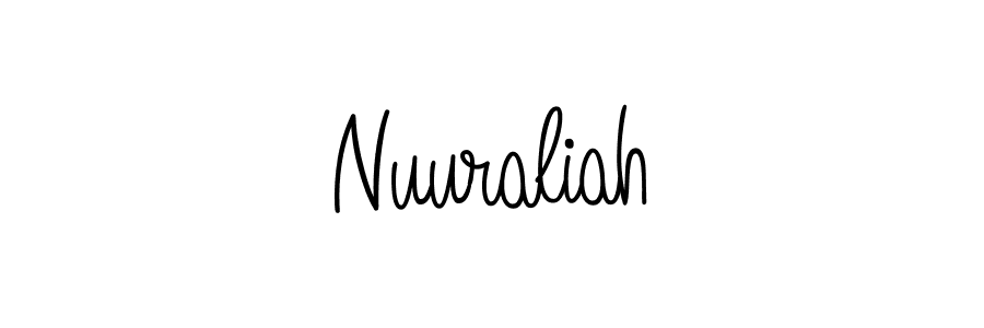 How to Draw Nuuraliah signature style? Angelique-Rose-font-FFP is a latest design signature styles for name Nuuraliah. Nuuraliah signature style 5 images and pictures png