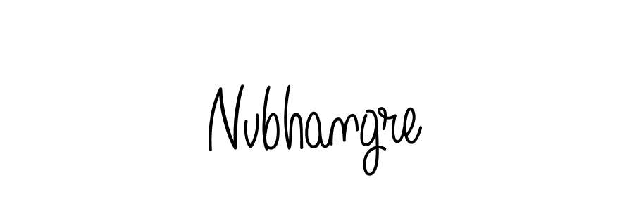 You should practise on your own different ways (Angelique-Rose-font-FFP) to write your name (Nvbhangre) in signature. don't let someone else do it for you. Nvbhangre signature style 5 images and pictures png