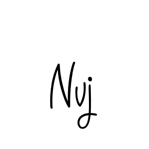 Best and Professional Signature Style for Nvj. Angelique-Rose-font-FFP Best Signature Style Collection. Nvj signature style 5 images and pictures png