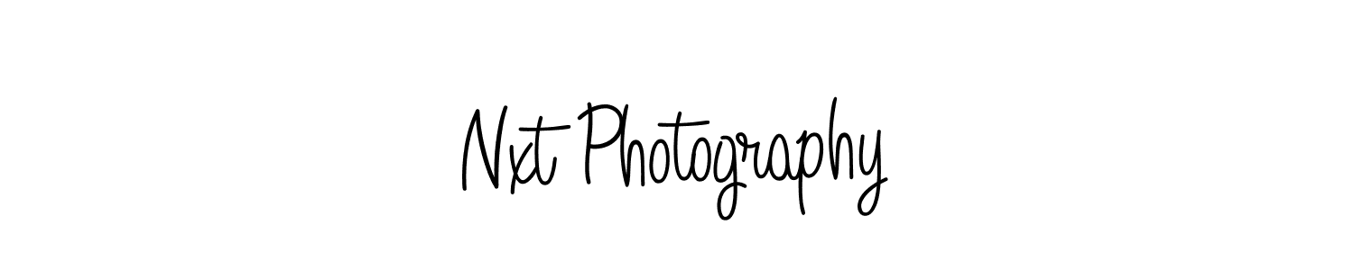 Design your own signature with our free online signature maker. With this signature software, you can create a handwritten (Angelique-Rose-font-FFP) signature for name Nxt Photography. Nxt Photography signature style 5 images and pictures png