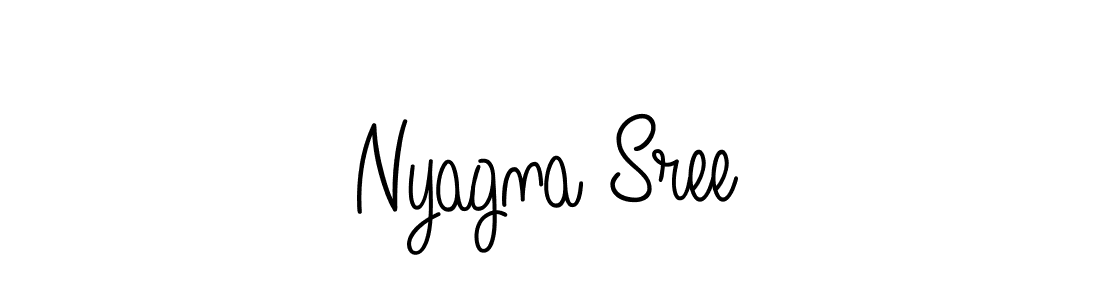 Best and Professional Signature Style for Nyagna Sree. Angelique-Rose-font-FFP Best Signature Style Collection. Nyagna Sree signature style 5 images and pictures png