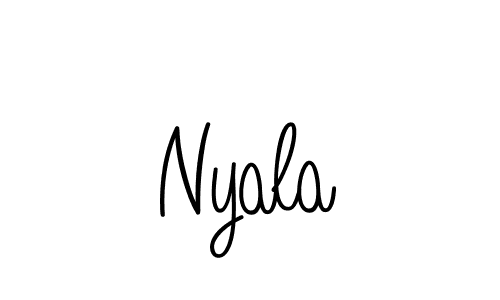 You can use this online signature creator to create a handwritten signature for the name Nyala. This is the best online autograph maker. Nyala signature style 5 images and pictures png