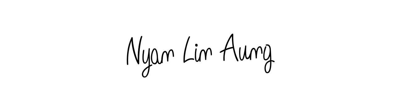 Here are the top 10 professional signature styles for the name Nyan Lin Aung. These are the best autograph styles you can use for your name. Nyan Lin Aung signature style 5 images and pictures png