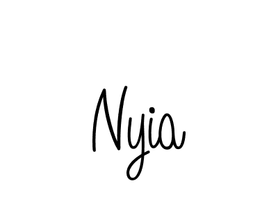 See photos of Nyia official signature by Spectra . Check more albums & portfolios. Read reviews & check more about Angelique-Rose-font-FFP font. Nyia signature style 5 images and pictures png