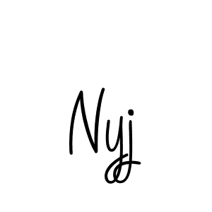Similarly Angelique-Rose-font-FFP is the best handwritten signature design. Signature creator online .You can use it as an online autograph creator for name Nyj. Nyj signature style 5 images and pictures png