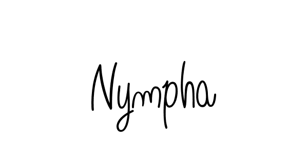 Create a beautiful signature design for name Nympha. With this signature (Angelique-Rose-font-FFP) fonts, you can make a handwritten signature for free. Nympha signature style 5 images and pictures png
