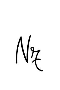 The best way (Angelique-Rose-font-FFP) to make a short signature is to pick only two or three words in your name. The name Nz include a total of six letters. For converting this name. Nz signature style 5 images and pictures png