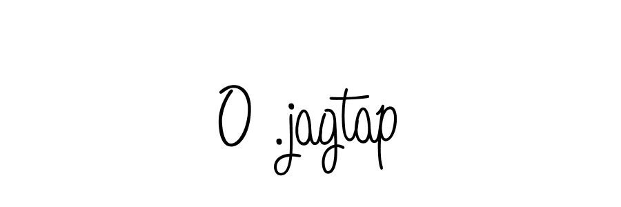 The best way (Angelique-Rose-font-FFP) to make a short signature is to pick only two or three words in your name. The name O .jagtap include a total of six letters. For converting this name. O .jagtap signature style 5 images and pictures png