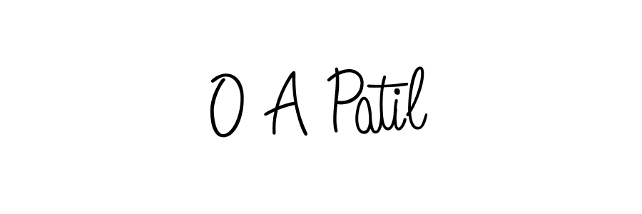 You can use this online signature creator to create a handwritten signature for the name O A Patil. This is the best online autograph maker. O A Patil signature style 5 images and pictures png