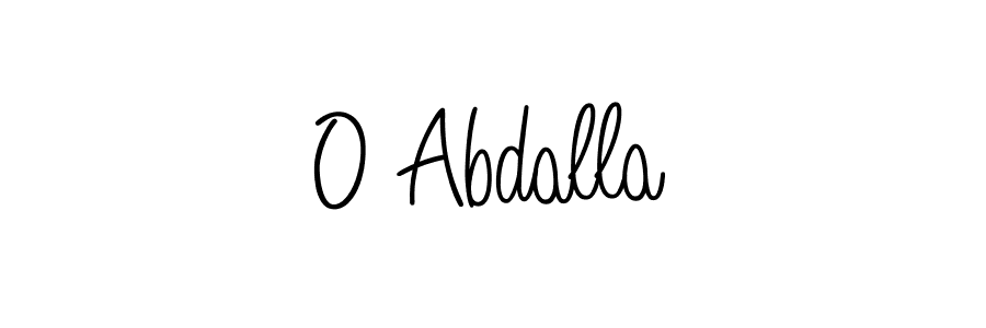 Also You can easily find your signature by using the search form. We will create O Abdalla name handwritten signature images for you free of cost using Angelique-Rose-font-FFP sign style. O Abdalla signature style 5 images and pictures png