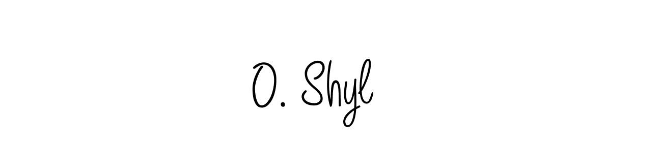 Make a beautiful signature design for name O. Shyl❤️. With this signature (Angelique-Rose-font-FFP) style, you can create a handwritten signature for free. O. Shyl❤️ signature style 5 images and pictures png