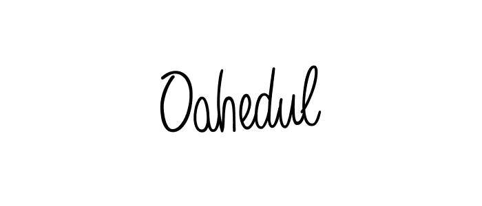 It looks lik you need a new signature style for name Oahedul. Design unique handwritten (Angelique-Rose-font-FFP) signature with our free signature maker in just a few clicks. Oahedul signature style 5 images and pictures png