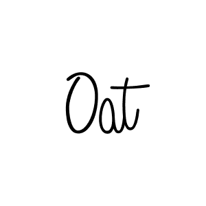 Use a signature maker to create a handwritten signature online. With this signature software, you can design (Angelique-Rose-font-FFP) your own signature for name Oat. Oat signature style 5 images and pictures png
