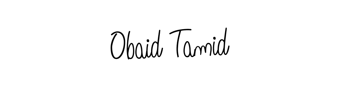 Here are the top 10 professional signature styles for the name Obaid Tamid. These are the best autograph styles you can use for your name. Obaid Tamid signature style 5 images and pictures png