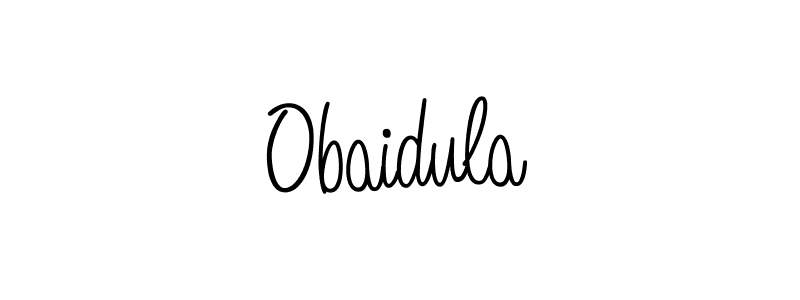 Also we have Obaidula name is the best signature style. Create professional handwritten signature collection using Angelique-Rose-font-FFP autograph style. Obaidula signature style 5 images and pictures png