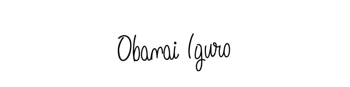 How to Draw Obanai Iguro signature style? Angelique-Rose-font-FFP is a latest design signature styles for name Obanai Iguro. Obanai Iguro signature style 5 images and pictures png