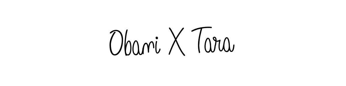 Make a short Obani X Tara signature style. Manage your documents anywhere anytime using Angelique-Rose-font-FFP. Create and add eSignatures, submit forms, share and send files easily. Obani X Tara signature style 5 images and pictures png