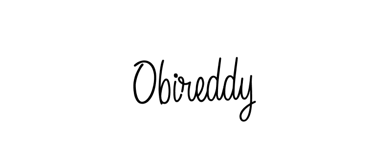 How to Draw Obireddy signature style? Angelique-Rose-font-FFP is a latest design signature styles for name Obireddy. Obireddy signature style 5 images and pictures png