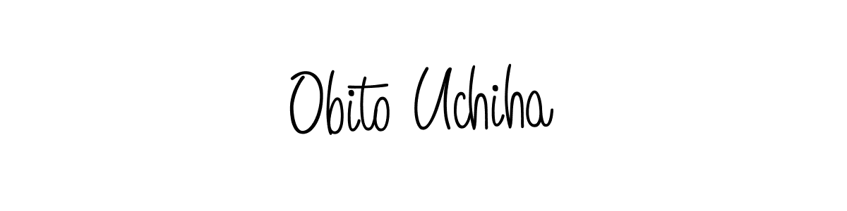How to Draw Obito Uchiha signature style? Angelique-Rose-font-FFP is a latest design signature styles for name Obito Uchiha. Obito Uchiha signature style 5 images and pictures png