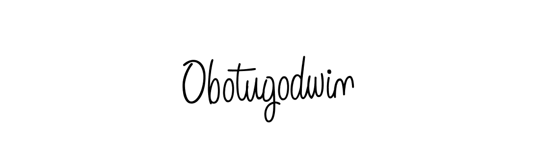 How to make Obotugodwin name signature. Use Angelique-Rose-font-FFP style for creating short signs online. This is the latest handwritten sign. Obotugodwin signature style 5 images and pictures png