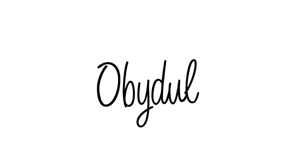 Also we have Obydul name is the best signature style. Create professional handwritten signature collection using Angelique-Rose-font-FFP autograph style. Obydul signature style 5 images and pictures png