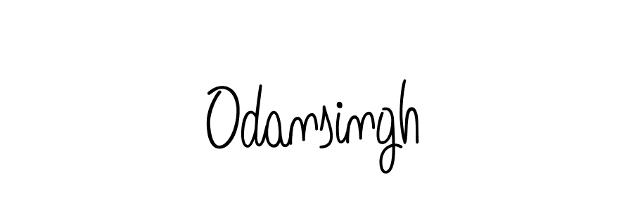Create a beautiful signature design for name Odansingh. With this signature (Angelique-Rose-font-FFP) fonts, you can make a handwritten signature for free. Odansingh signature style 5 images and pictures png