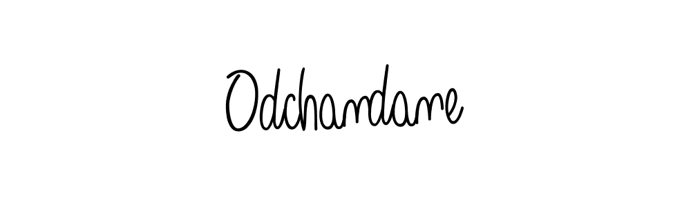 You should practise on your own different ways (Angelique-Rose-font-FFP) to write your name (Odchandane) in signature. don't let someone else do it for you. Odchandane signature style 5 images and pictures png