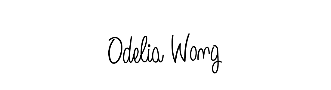 Angelique-Rose-font-FFP is a professional signature style that is perfect for those who want to add a touch of class to their signature. It is also a great choice for those who want to make their signature more unique. Get Odelia Wong name to fancy signature for free. Odelia Wong signature style 5 images and pictures png