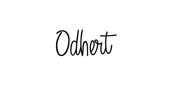 if you are searching for the best signature style for your name Odhert. so please give up your signature search. here we have designed multiple signature styles  using Angelique-Rose-font-FFP. Odhert signature style 5 images and pictures png