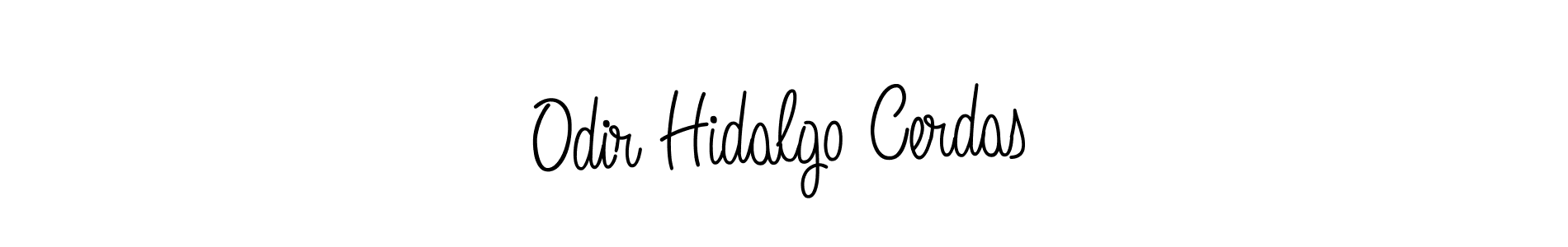 Best and Professional Signature Style for Odir Hidalgo Cerdas. Angelique-Rose-font-FFP Best Signature Style Collection. Odir Hidalgo Cerdas signature style 5 images and pictures png