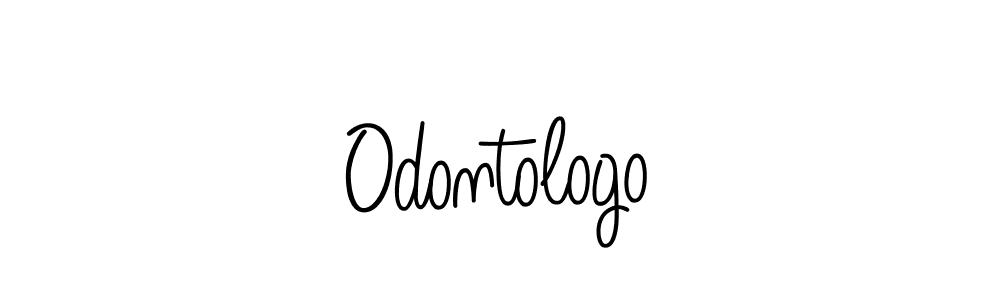 Make a beautiful signature design for name Odontologo. Use this online signature maker to create a handwritten signature for free. Odontologo signature style 5 images and pictures png