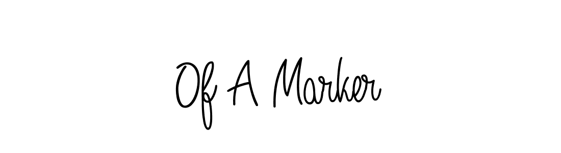 Angelique-Rose-font-FFP is a professional signature style that is perfect for those who want to add a touch of class to their signature. It is also a great choice for those who want to make their signature more unique. Get Of A Marker name to fancy signature for free. Of A Marker signature style 5 images and pictures png