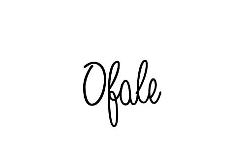 Also we have Ofale name is the best signature style. Create professional handwritten signature collection using Angelique-Rose-font-FFP autograph style. Ofale signature style 5 images and pictures png