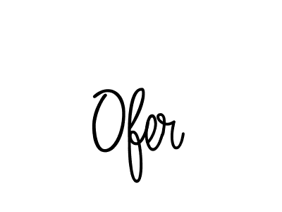 How to make Ofer name signature. Use Angelique-Rose-font-FFP style for creating short signs online. This is the latest handwritten sign. Ofer signature style 5 images and pictures png