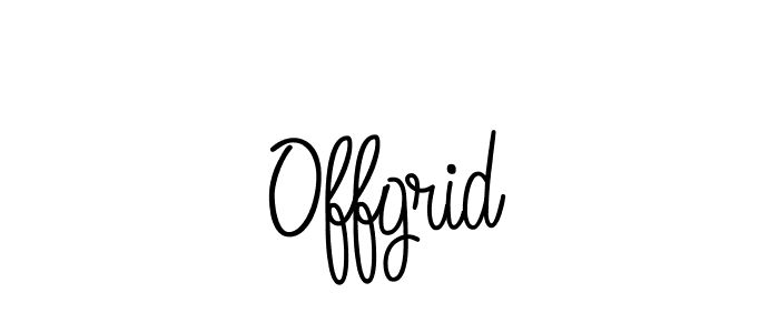 Create a beautiful signature design for name Offgrid. With this signature (Angelique-Rose-font-FFP) fonts, you can make a handwritten signature for free. Offgrid signature style 5 images and pictures png