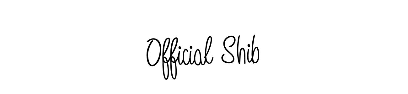 Also we have Official Shib name is the best signature style. Create professional handwritten signature collection using Angelique-Rose-font-FFP autograph style. Official Shib signature style 5 images and pictures png