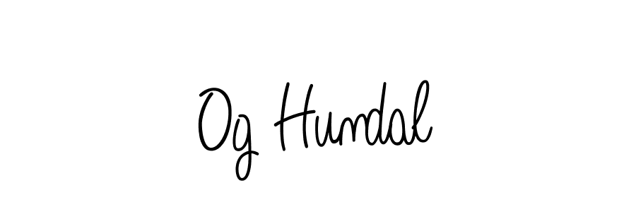 Similarly Angelique-Rose-font-FFP is the best handwritten signature design. Signature creator online .You can use it as an online autograph creator for name Og Hundal. Og Hundal signature style 5 images and pictures png