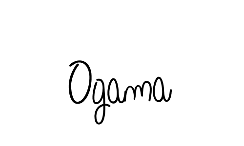 How to make Ogama signature? Angelique-Rose-font-FFP is a professional autograph style. Create handwritten signature for Ogama name. Ogama signature style 5 images and pictures png