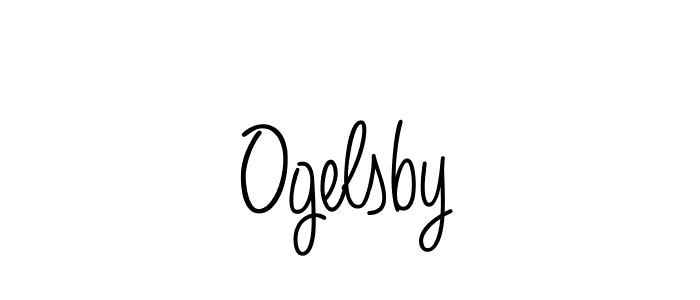 Also we have Ogelsby name is the best signature style. Create professional handwritten signature collection using Angelique-Rose-font-FFP autograph style. Ogelsby signature style 5 images and pictures png