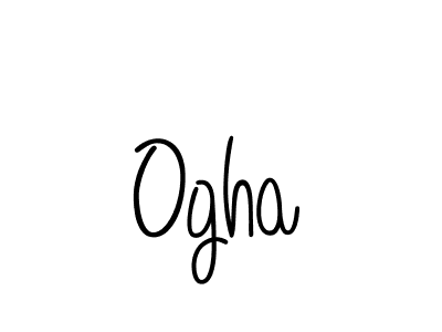 Once you've used our free online signature maker to create your best signature Angelique-Rose-font-FFP style, it's time to enjoy all of the benefits that Ogha name signing documents. Ogha signature style 5 images and pictures png