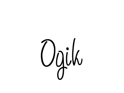 Similarly Angelique-Rose-font-FFP is the best handwritten signature design. Signature creator online .You can use it as an online autograph creator for name Ogik. Ogik signature style 5 images and pictures png