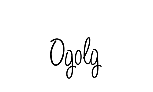 Make a short Ogolg signature style. Manage your documents anywhere anytime using Angelique-Rose-font-FFP. Create and add eSignatures, submit forms, share and send files easily. Ogolg signature style 5 images and pictures png