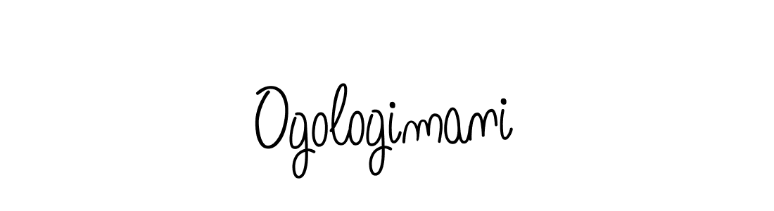 Ogologimani stylish signature style. Best Handwritten Sign (Angelique-Rose-font-FFP) for my name. Handwritten Signature Collection Ideas for my name Ogologimani. Ogologimani signature style 5 images and pictures png