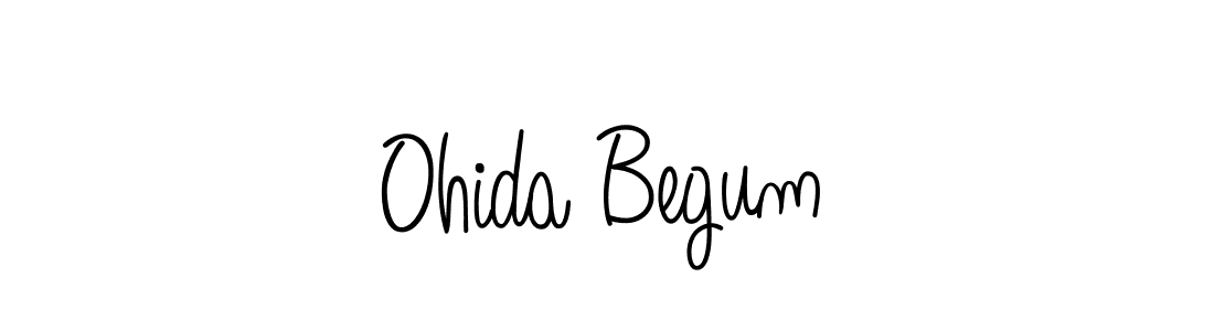 This is the best signature style for the Ohida Begum name. Also you like these signature font (Angelique-Rose-font-FFP). Mix name signature. Ohida Begum signature style 5 images and pictures png